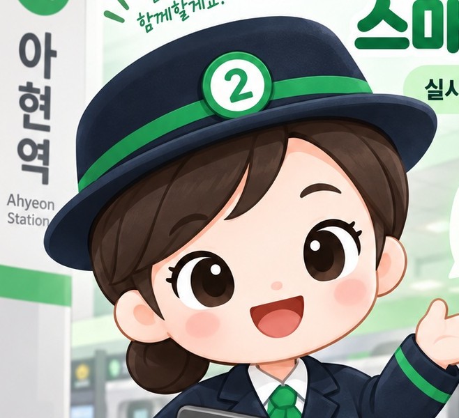 아현역 스마트 AI 역무 비서